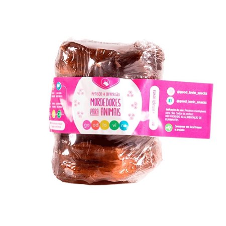 Sensação Bovina Mordedor 100% Natural Para Cães 3 unidades GoodLovin