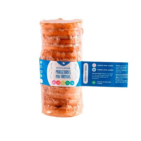 Traquéia Bovina Mordedor 100% Natural Para Cães 1 unidade GoodLovin