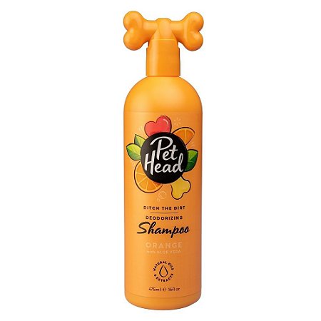 Shampoo Pet Head Desodorizante Ditch The Dirt Para Cães 475ml