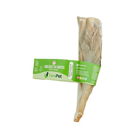 Rolinho de Orelha Bovina Mordedor 100% Natural 1 unidade Good Lovin