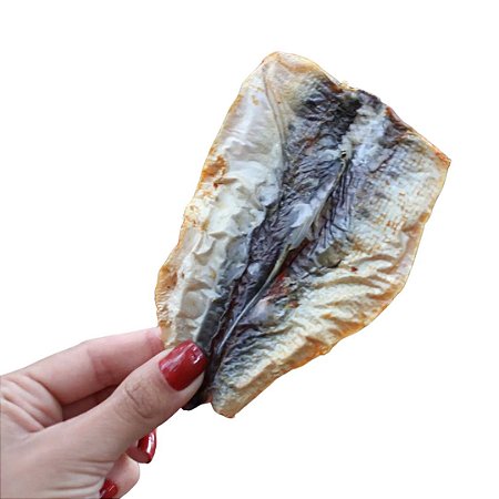 Sardinha Desidratada Mordedor 100% Natural Para Cães Lecker 4 Unidades