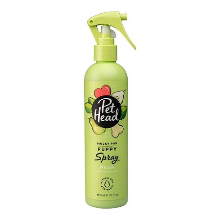 Spray Banho a Seco Pet Head Linha Mucky Pup Para Cães Filhotes 300ml