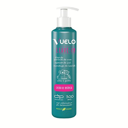Leave In Cheiro de Infancia Vuelo Dolce Pet Cães e Gatos - 300 ml