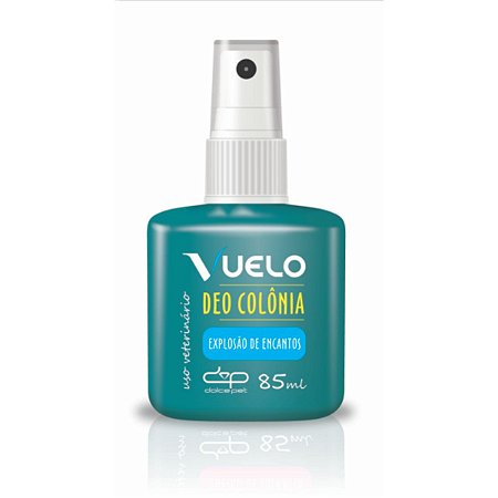Perfume Colonia Explosão de Encantos Vuelo Dolce Pet Cães e Gatos - 85 ml
