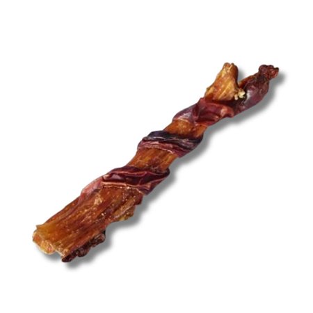 Natuka Dual P Ligamento Bovino e Capa de Vergalho Mordedor 100% Natural Para Cães 1 Unidade