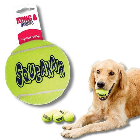 Kong SqueakAir Ball Bola Resistente Para Cães Tamanho G