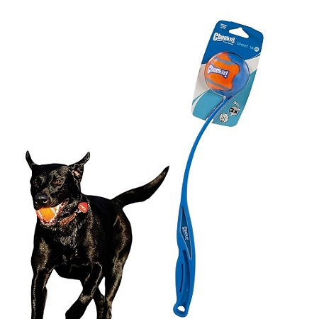 Chuckit Sport Launcher 18M Lançador de Bolinhas Brinquedo Para Cães