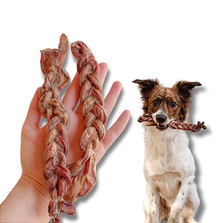 Vergalho de Carneiro Mordedor 100% Natural Para Cães 2 Unidades Luv