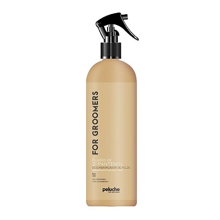Fluido Desembaraçador de Pelos D-Pantenol Para Cães 1L Peluche For Groomers