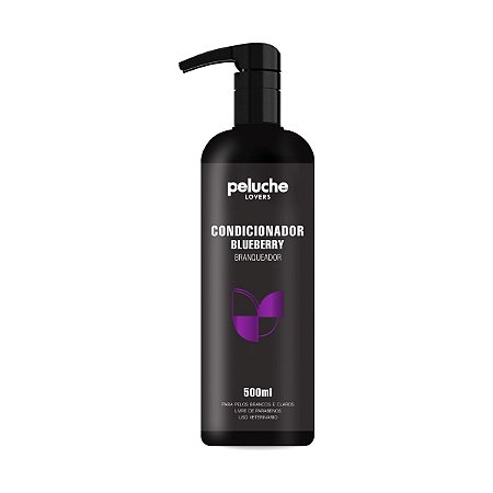 Condicionador Blueberry Branqueador Para Cães 500ml Peluche