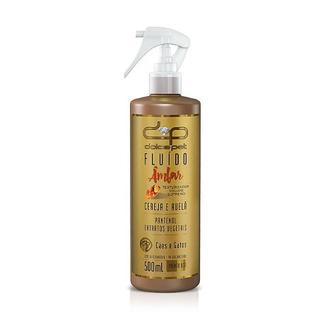 Fluido Textuturizador Volume Supremo Dolce Pet Cereja e Avelã Para Cães e Gatos 500ml
