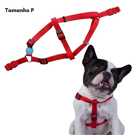 Peitoral Para Cachorro Regulável Resistente Modelo Americano Step-In Catchup Tamanho P
