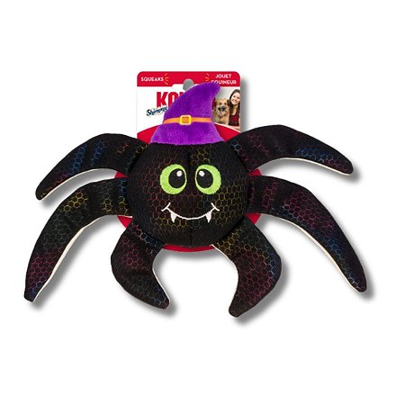 Kong Halloween Pelúcia Para Cães Shakers Shimmy Spider
