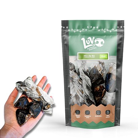 Mix de Rã Mordedor Mastigável 100% Natural Luv