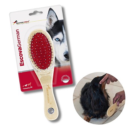 Escova Para Cães e Gatos Sem Bolinhas M Germanhart