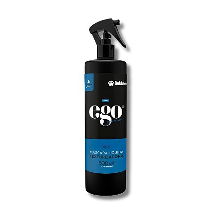 Máscara Líquida Pet Texturizadora Ego 500ml Cães e Gatos Banho e Tosa Bubbles