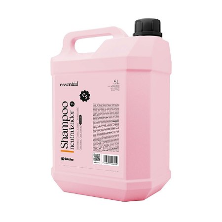 Shampoo Pet Neutralizador de Odores Essential 5L 1:5 Cães Banho e Tosa Bubbles