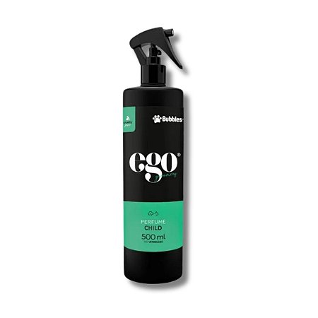 Perfume Pet Child Ego 500m Cães e Gatos Banho e Tosa Bubbles