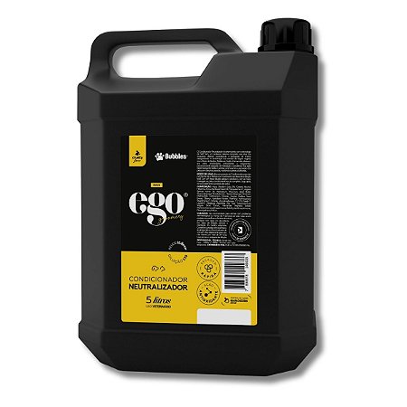 Condicionador Pet Neutralizador De Odores Ego 5L 1:10 Cães Banho e Tosa Bubbles