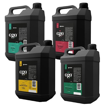 Kit Shampoo Neutro Neutralizador e Realçador + Condicionador Hidratante 5L Para Cães Banho e Tosa Bubbles