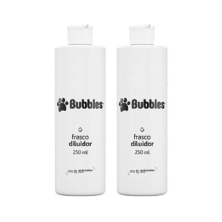 Kit 2 Uni Frasco Diluidor de Shampoo Almotolia Banho e Tosa 250ml