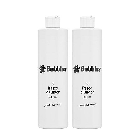 Kit 2 Uni Frasco Diluidor de Shampoo Almotolia Banho e Tosa 500ml