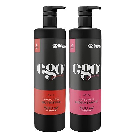 Kit Cronograma de Pelagem Máscara Hidratação e Nutrição Para Cães Banho e Tosa Bubbles