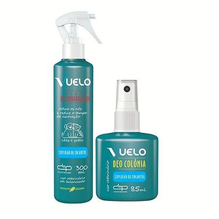 Kit Fluido Desembaraçador e Perfume Explosão de Encantos Vuelo