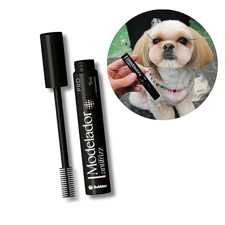 Gel Modelador Para Pet Antifrizz Penteado e Acabamento 15ml Bubbles