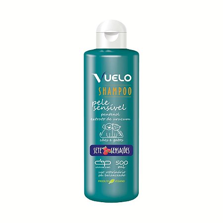 Shampoo Pele Sensível Sete Sensações Vuelo Dolce Pet Cães e Gatos 500 ml