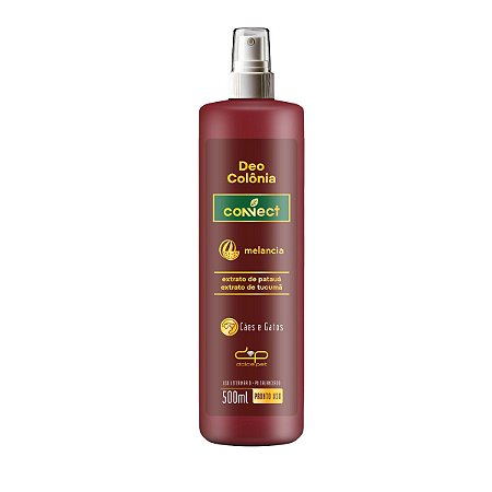 Perfume Deo Colônia Melancia Connect Dolce Pet Cães e Gatos 500ml