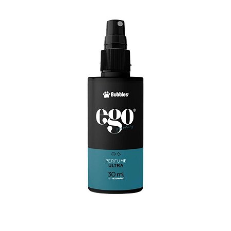 Perfume Pet Ultra Ego 30ml Cães e Gatos Banho e Tosa Bubbles
