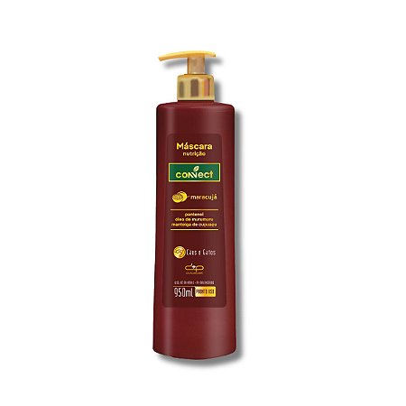 Connect Máscara Nutrição Maracujá Cães e Gatos Dolce Pet 950ml