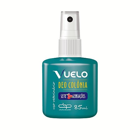 Perfume Deo Colônia 7 Sensações Vuelo Dolce Pet Cães e Gatos 85ml