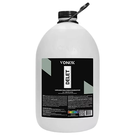 DELET VONIXX LIMPADOR PNEUS E BORRACHAS 5L