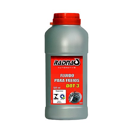 FLUIDO PARA FREIO DOT 3 RADNAQ 500ML (12)