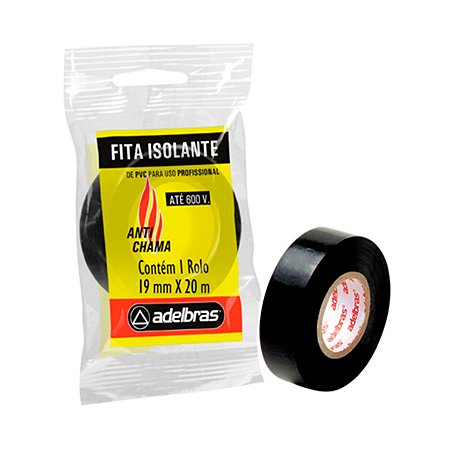 FITA ISOLANTE ANTICHAMA 19mmX20m (60) 3420