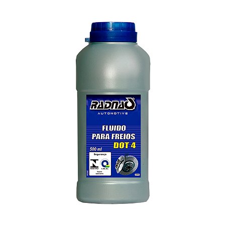 FLUIDO PARA FREIO DOT 4 RADNAQ 500ML (12)