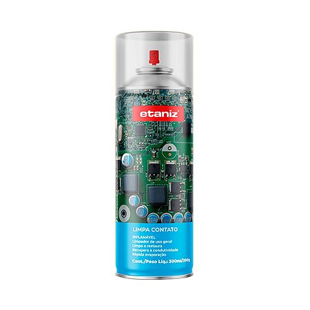 LIMPA CONTATO ELETRICO 300ML/180G ETANIZ (6)