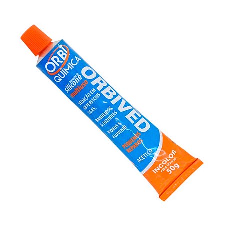SILICONE ACET INCOLOR MULTIUSO COLMEIA 50G ORBI (24)