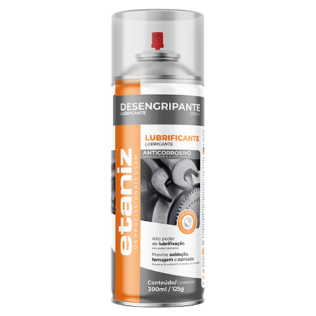 Desengripante Spray Etaniz 300ml 125g Lubrificante Multiuso