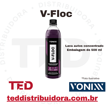 V-FLOC 500ML LAVA AUTO DE ALTA PERFORMANCE