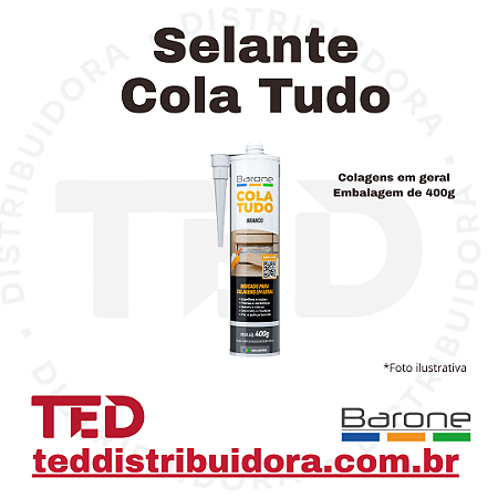 SELANTE COLA TUDO ESPELHO E CUBA BARONE 400G
