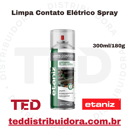LIMPA CONTATO ELETRICO 300ML/180G ETANIZ