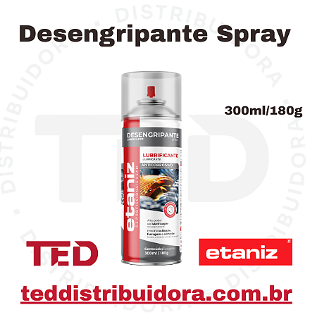 DESENGRIPANTE SPRAY ETANIZ 300ML/180G