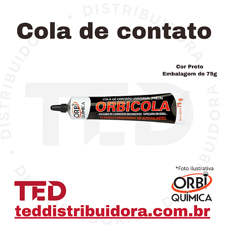 COLA DE CONTATO PRETO 75G
