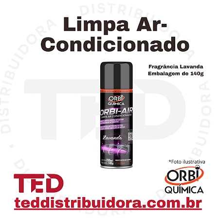 LIMPA AR COND LAVANDA ORBI 200ML/140G (12)