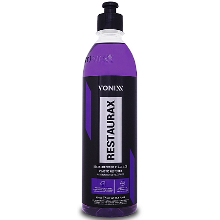 Restaurax 500ml Restaurador de Plásticos Vonixx