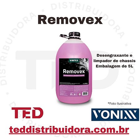 REMOVEX 5L DESENGRAXANTE E LIMPA CHASSIS