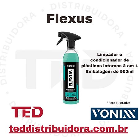 FLEXUS 500ML LIMPADOR E CONDIC DE PLASTICO INTERNO